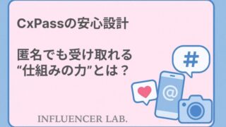 CxPassの安心設計｜匿名でも受け取れる仕組みの力とは？